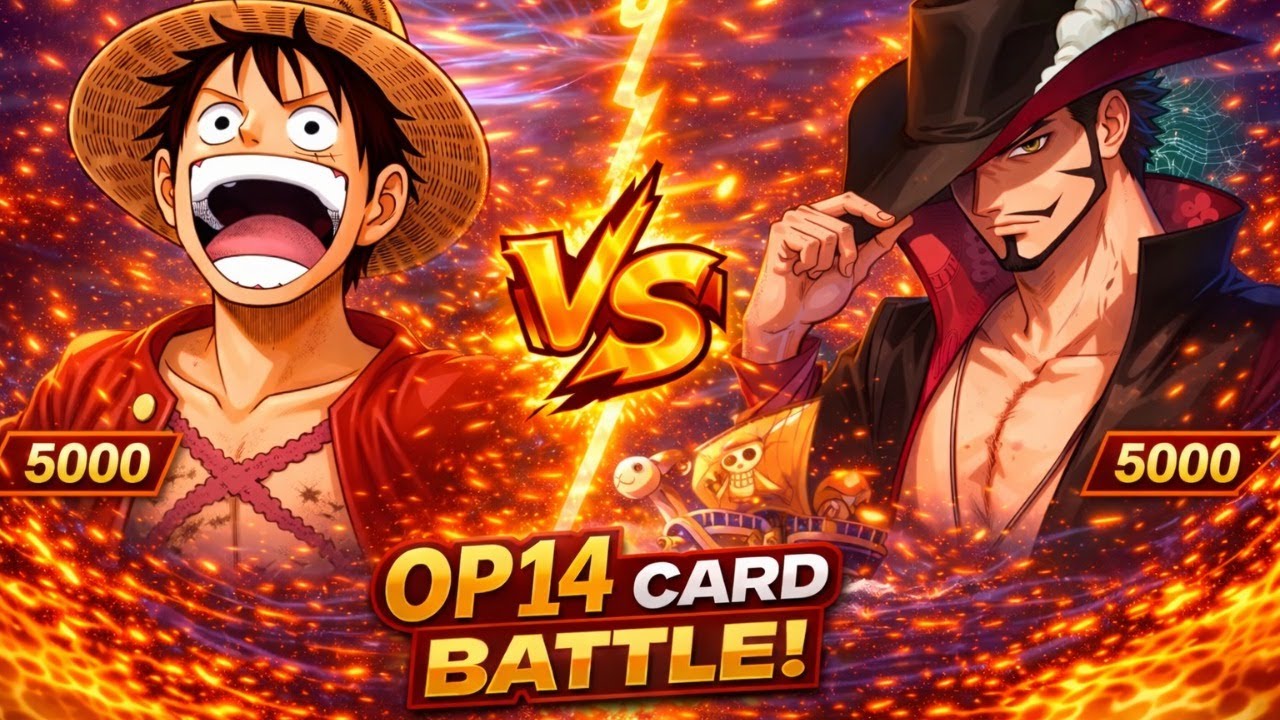 Quit Being So Serious! One Piece TCG: RG Luffy Vs G Mihawk