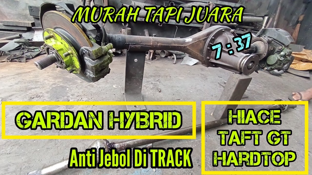 Cara Bikin Gardan Hybrid Toyota Hiace Handmade Tobel Modified