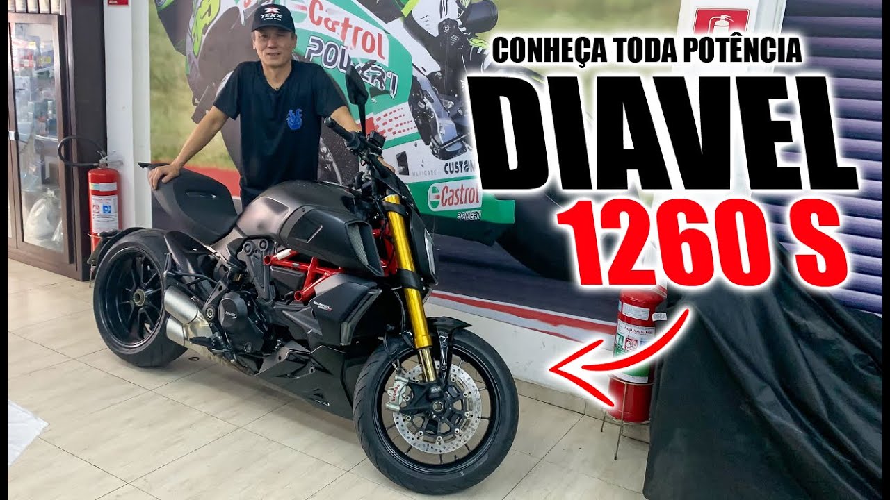 CONHEÇA A DUCATI DIAVEL 1260S COM O CHINA!