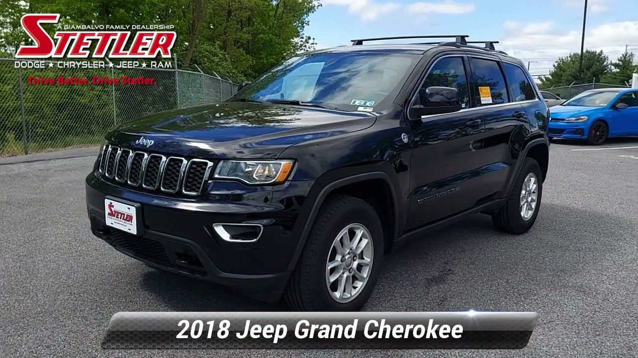 Certified 2018 Jeep Grand Cherokee Laredo E, York, PA 732536A