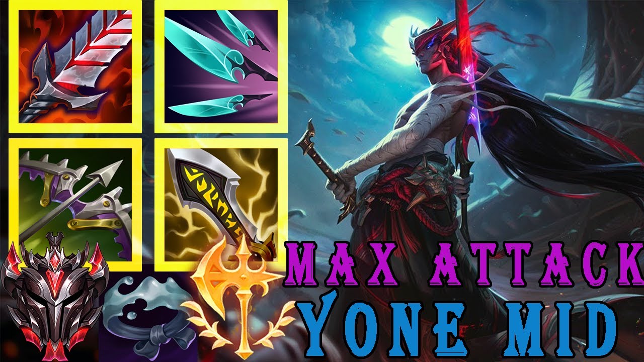 Wild Rift China - They Couldn’t Survive His Full Crit Yone – Absolute Damage Machine