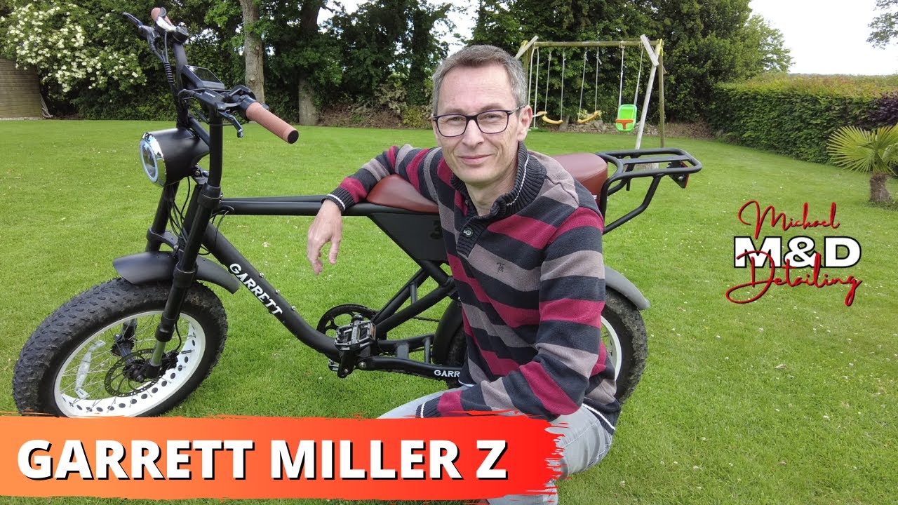 MON VÉLO ÉLECTRIQUE GARRETT MILLER Z Fat Bike speed bike !