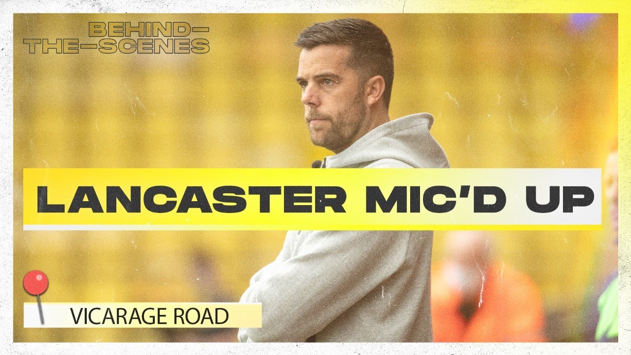 CLINT LANCASTER MIC’D UP FOR 90 MINUTES AGAINST LIVERPOOL