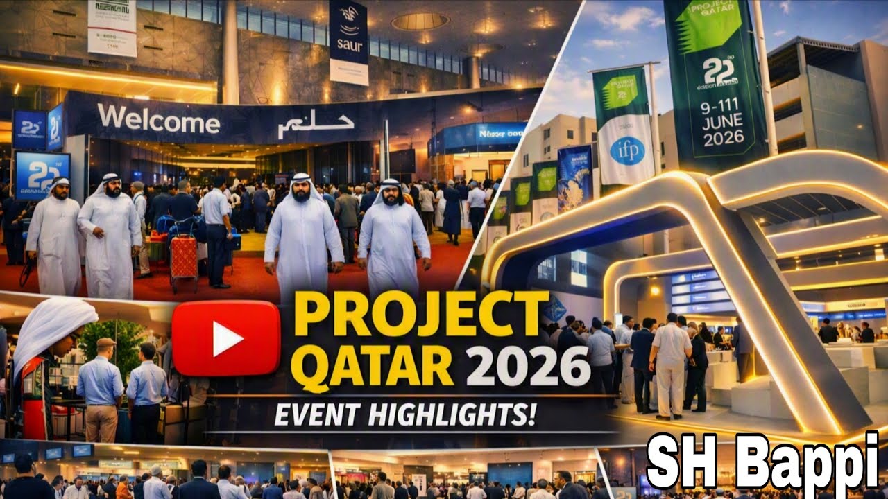 Project Qatar 2026 Exhibition Highlights | Doha Exhibition Center | #shbappi #ProjectQatar2026