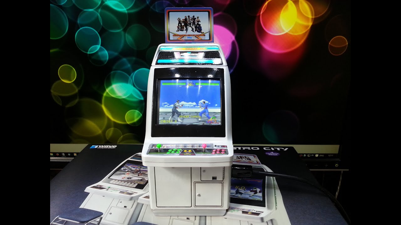 Wave 1/12 Astro City Arcade Cabinet - Raspberry Pi Mod
