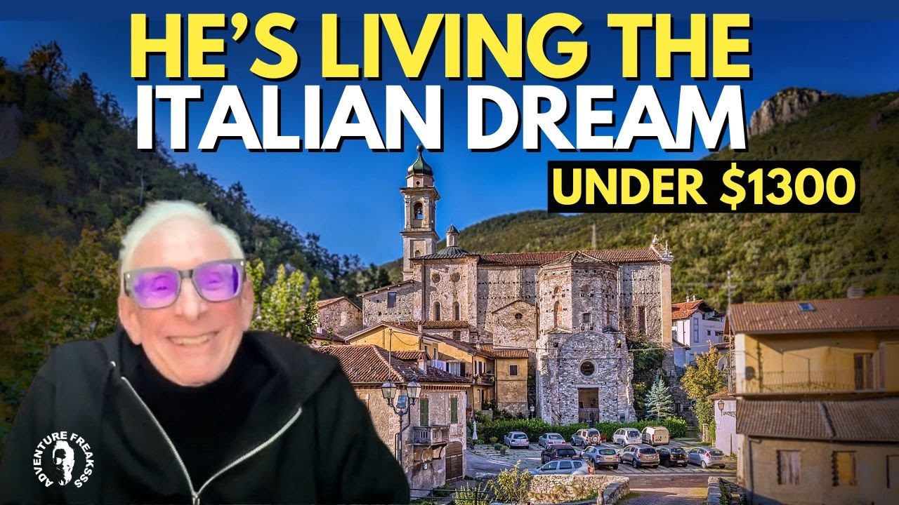 He's Living the Italian Dream Under $1300 A Month
