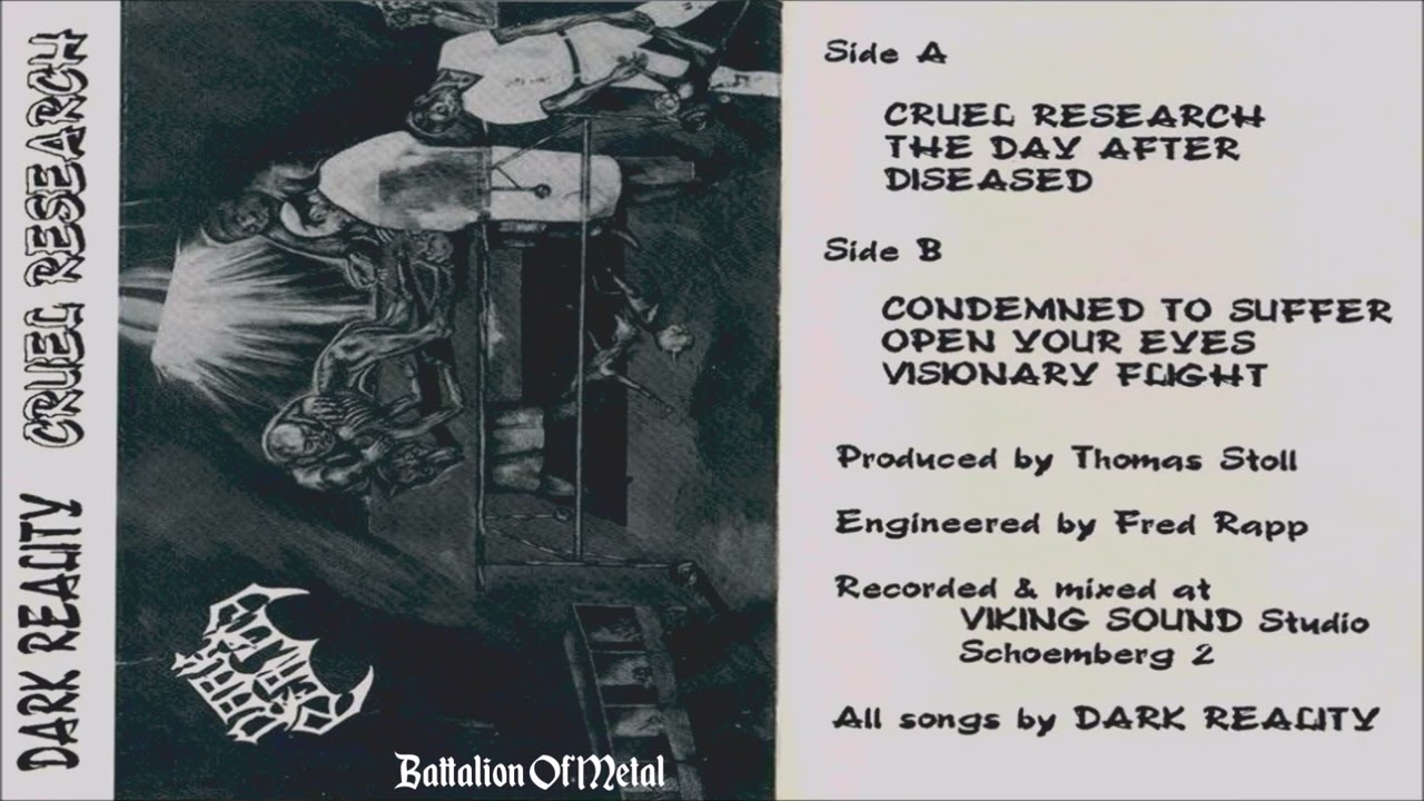 DARK REALITY - Cruel Research (FULL DEMO) Germany