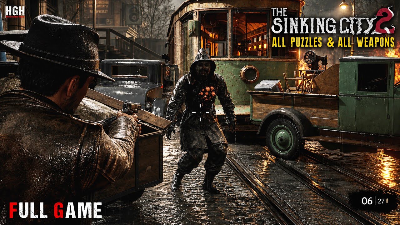 THE SINKING CITY 2 &ndash; FULL GAME MOVIE Walkthrough Gameplay Longplay | No Commentary