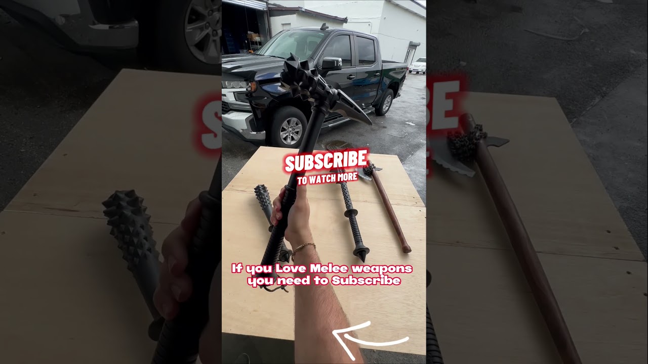 4 Melee Weapons For MEN #melee