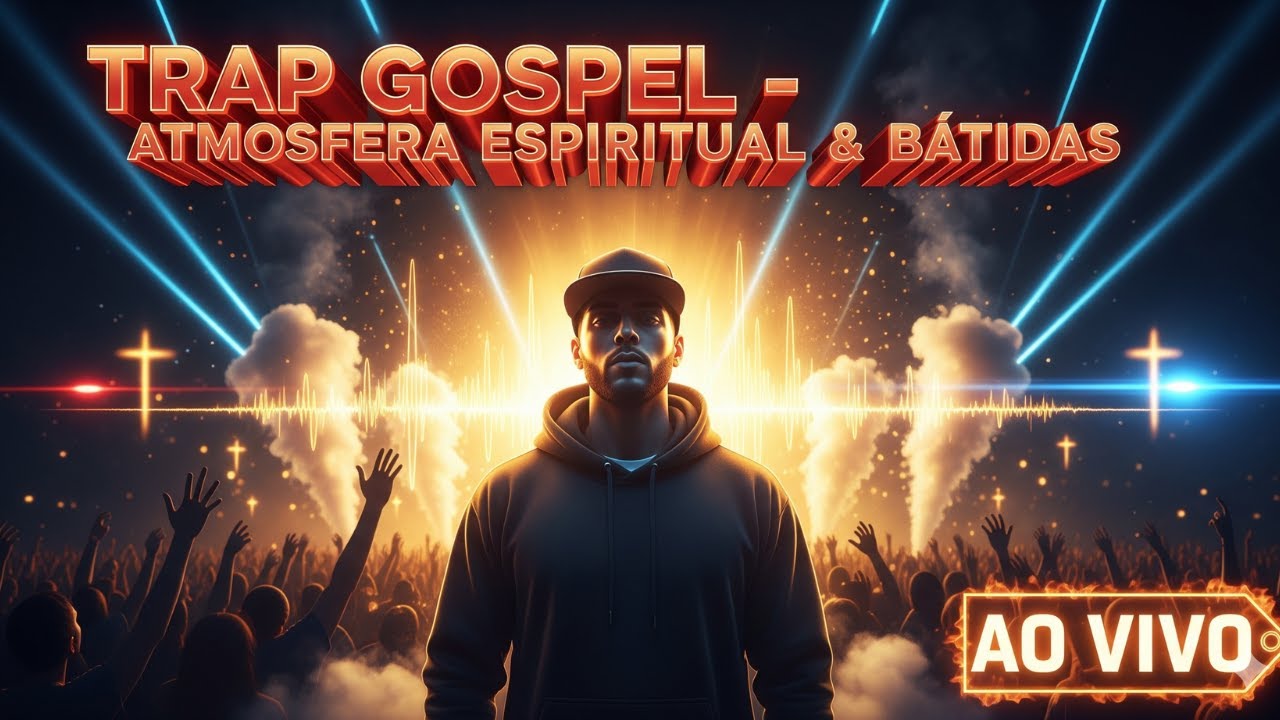 LIVE TRAP GOSPEL 🔴 M&uacute;sicas com Batidas para Orar, Estudar e Blindar a Mente
