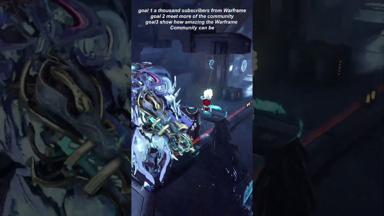 I've set MY GOALS for Warframe Creator content #shorts  #warframe #tennocreate