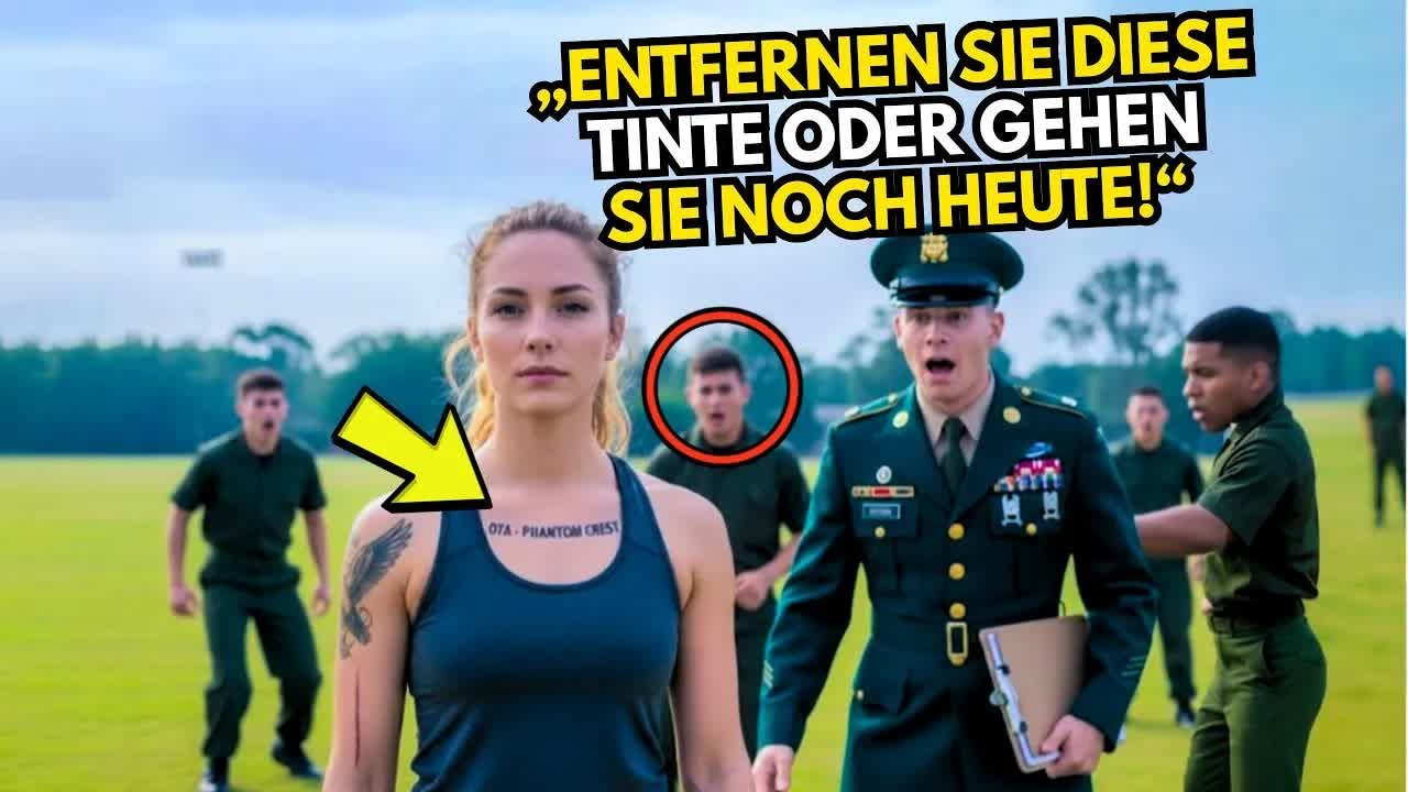 Sie lachten über ihr Tattoo – der Kommandant rief： „Weg damit – das Abzeichen ist nicht für Azub