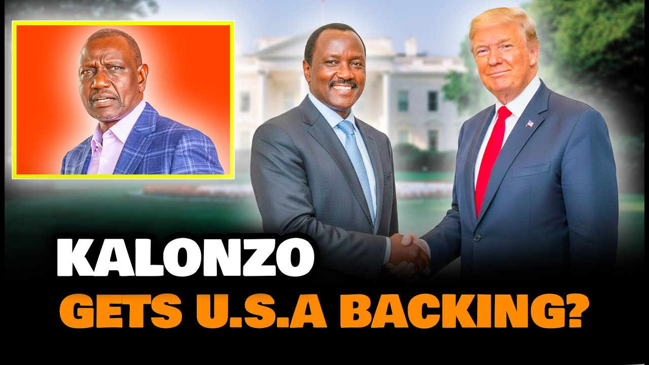 THE WASHINGTON DEAL! 🇺🇸 Why Kalonzo’s U S  Visit has State House in a Total Panic!