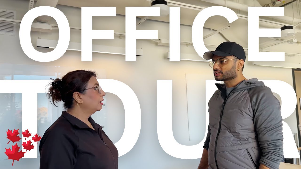 Making My Mumma Proud || Office Tour Canada || Buying A home in canada