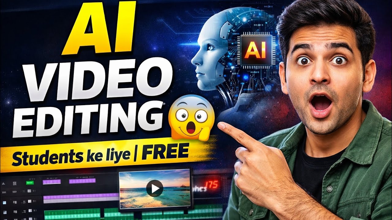 Students Must Watch 🔥 AI Se Video Editing Seekho. Learn AI With Shivam | Video | Tools | Tips Hindi 