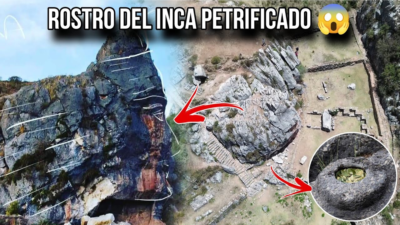 🇵🇪El Gigante Rostro del Inca Petrificado Un Lugar Muy Sagrado 😱Chuspiyoq