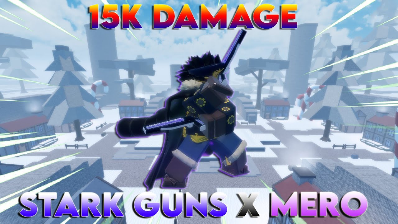 [GPO] STARK GUNS X MERO STARK GUNS ARE EASILY TOP 3 BR WEAPON 15K DAMAGE GAME