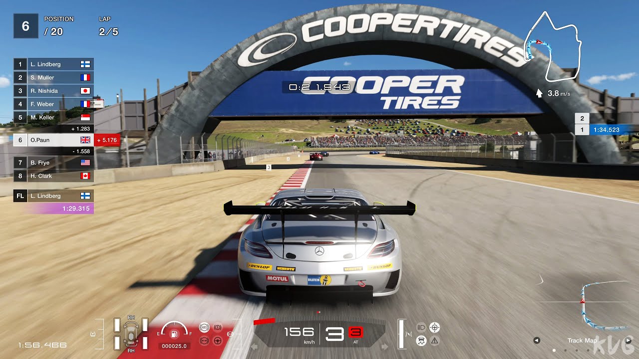 Gran Turismo 7 - WeatherTech Raceway Laguna Seca - Gameplay (PS5 UHD) [4K60FPS]