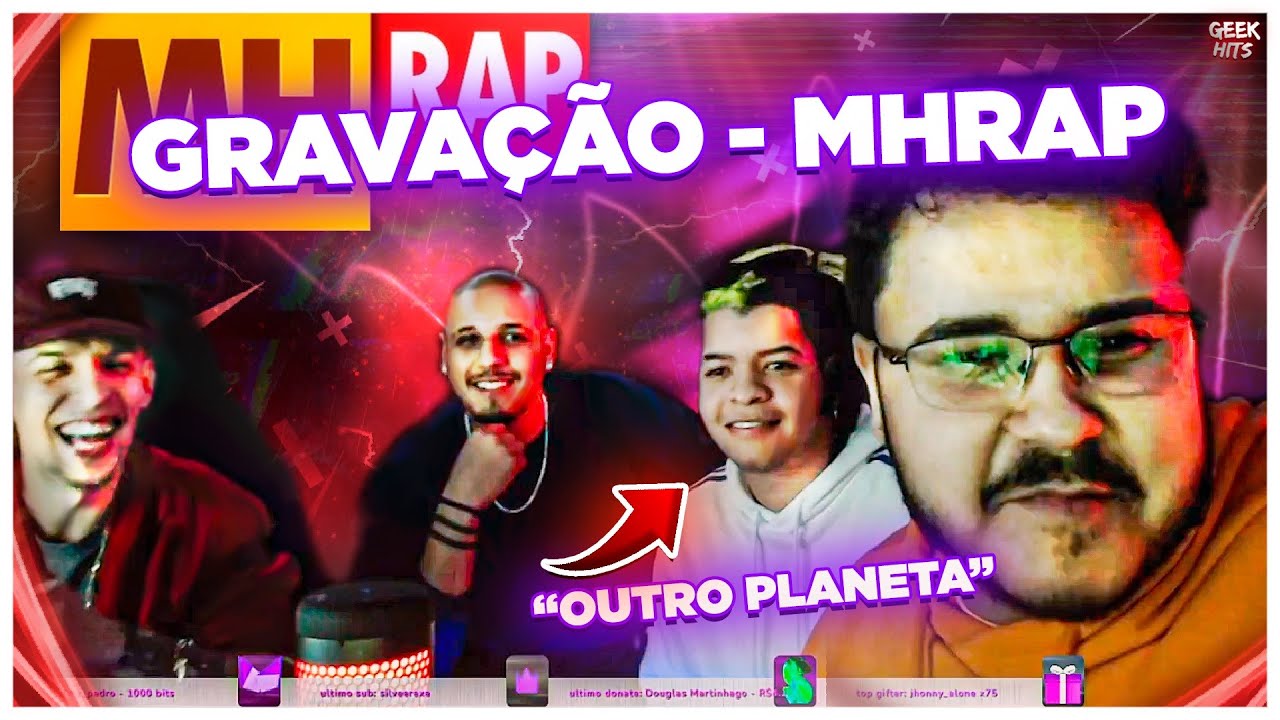 OUTRO PLANETA - Lucas A.R.T., Gabriel Rodrigues, MHRAP e Pedro Qualy | PARTE DO MHRAP - GEEK HITS