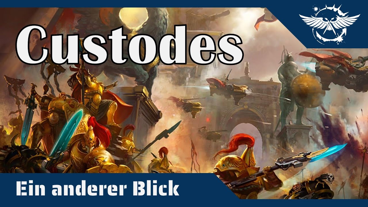 Ein anderer Blick auf die Custodes - Halbgötter in 40K