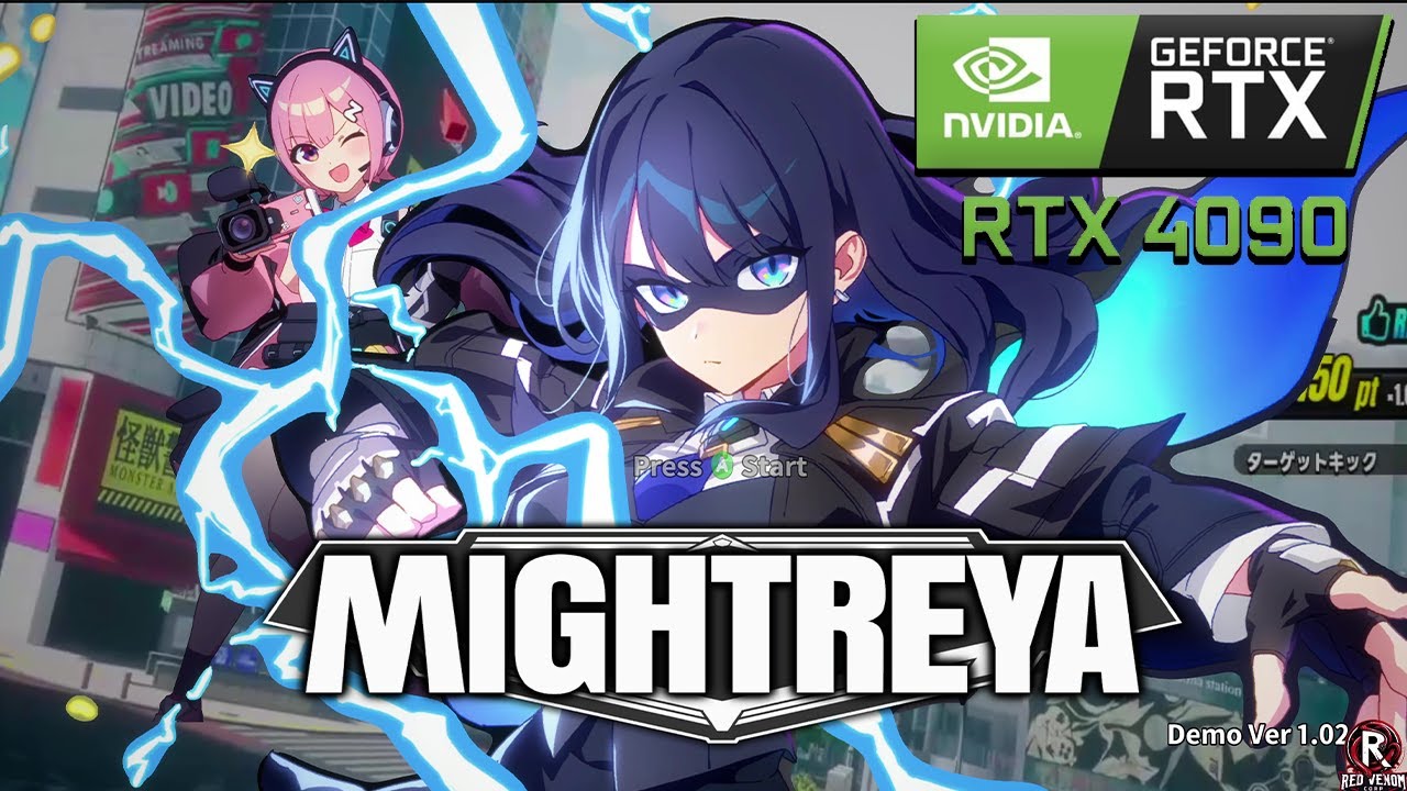 MIGHTREYA (PC/RTX 4090) Demo - Full Gameplay Walkthrough + Boss Fight [4K 60FPS]