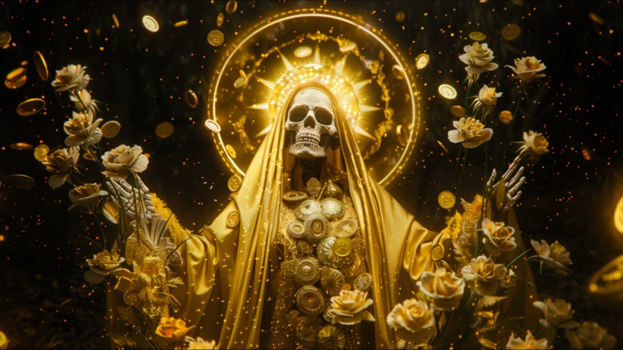 Gold Santa Muerte Meditation Music For Improving Finances And Attracting Money