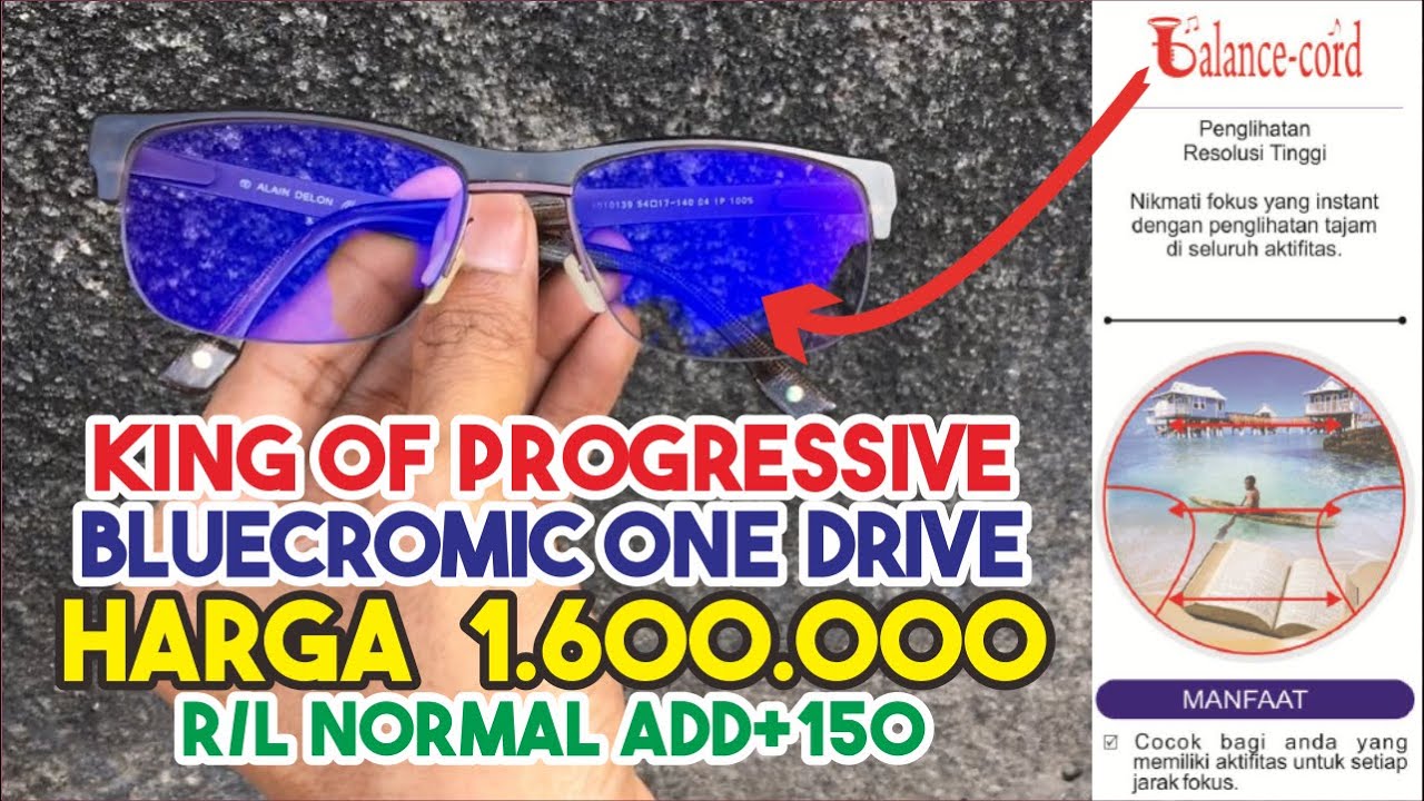 King of Progressive Bluecromic One Drive Super Premium - Progressive Balance Cord Domas
