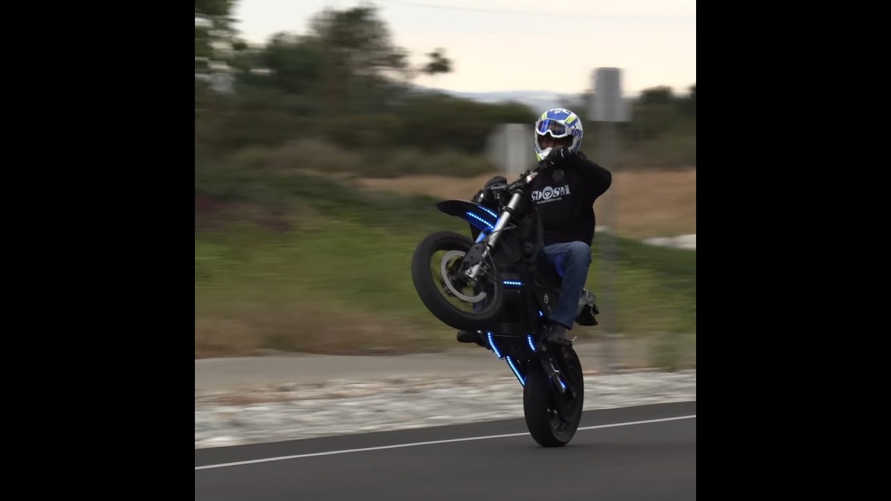 Zero FXS Electric Motorcycle Extreme Range Test Supermoto Twisty Ride