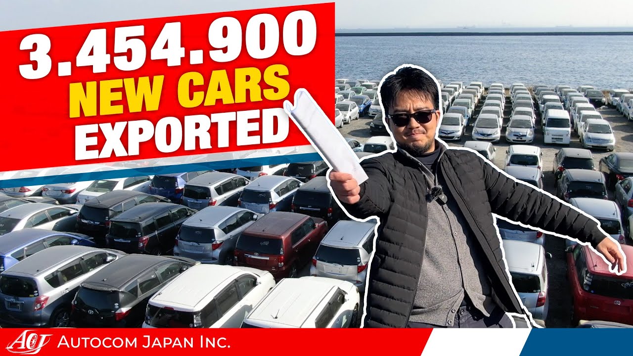 Total New and Used Car Exports of Japan 2022 | Why is Russia importing more cars?
