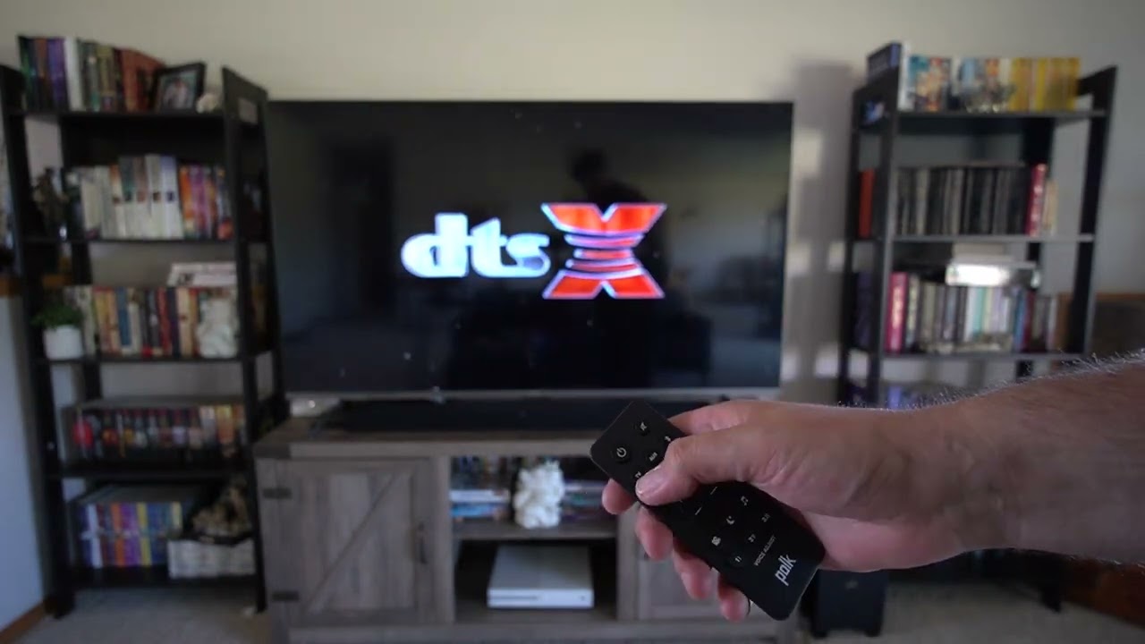 Polk Audio Signa S4 Ultra-Slim Sound Bar for TV with Wireless Subwoofer, Dolby Atmos 3D Surround