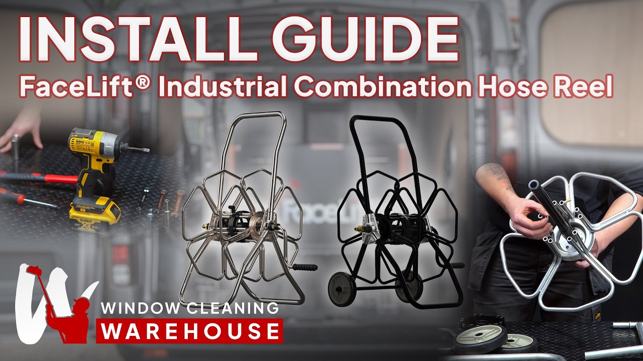 How to Assemble the FaceLift Industrial Combination Hose Reel (Wheeled Reel Guide)