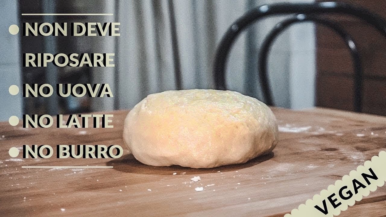 PASTA FROLLA VEGANA 🌱 | Senza Latte, Burro e Uova
