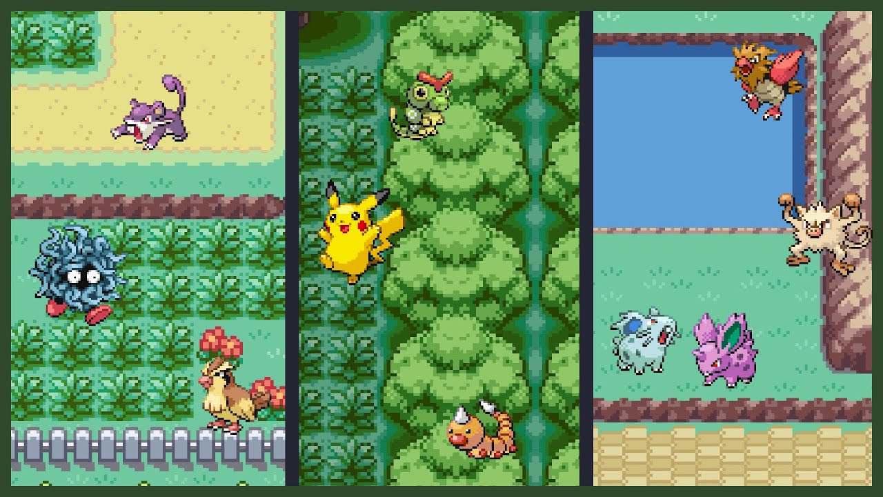 Pok&eacute;mon Ecological Analysis - Kanto: Pallet town to Pewter City