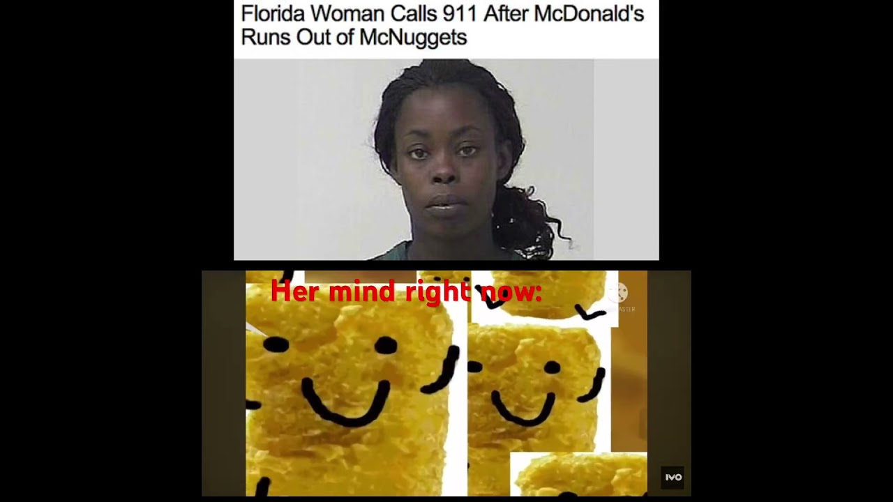 Hope she got some nuggets in jail 