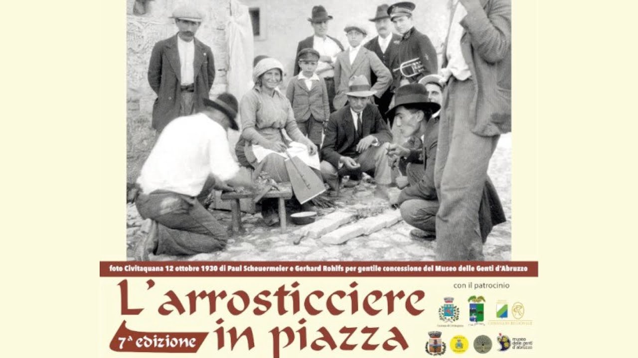 L’arrosticciere in piazza 2025 Civitaquana