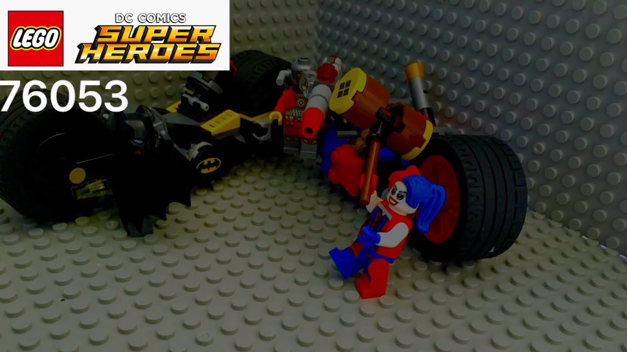 Lego Dc 76053 : speed build animation - Gotham City Cycle Chase