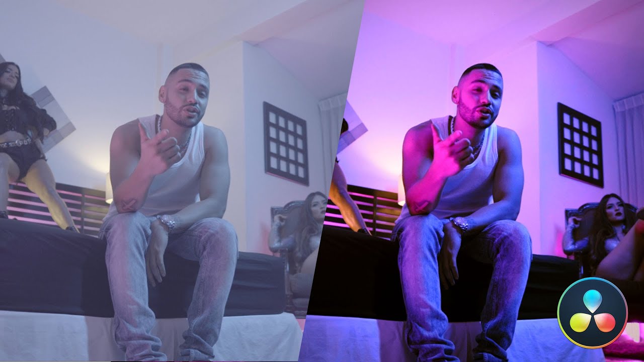 Como colorizar un video en Davinci Resolve
