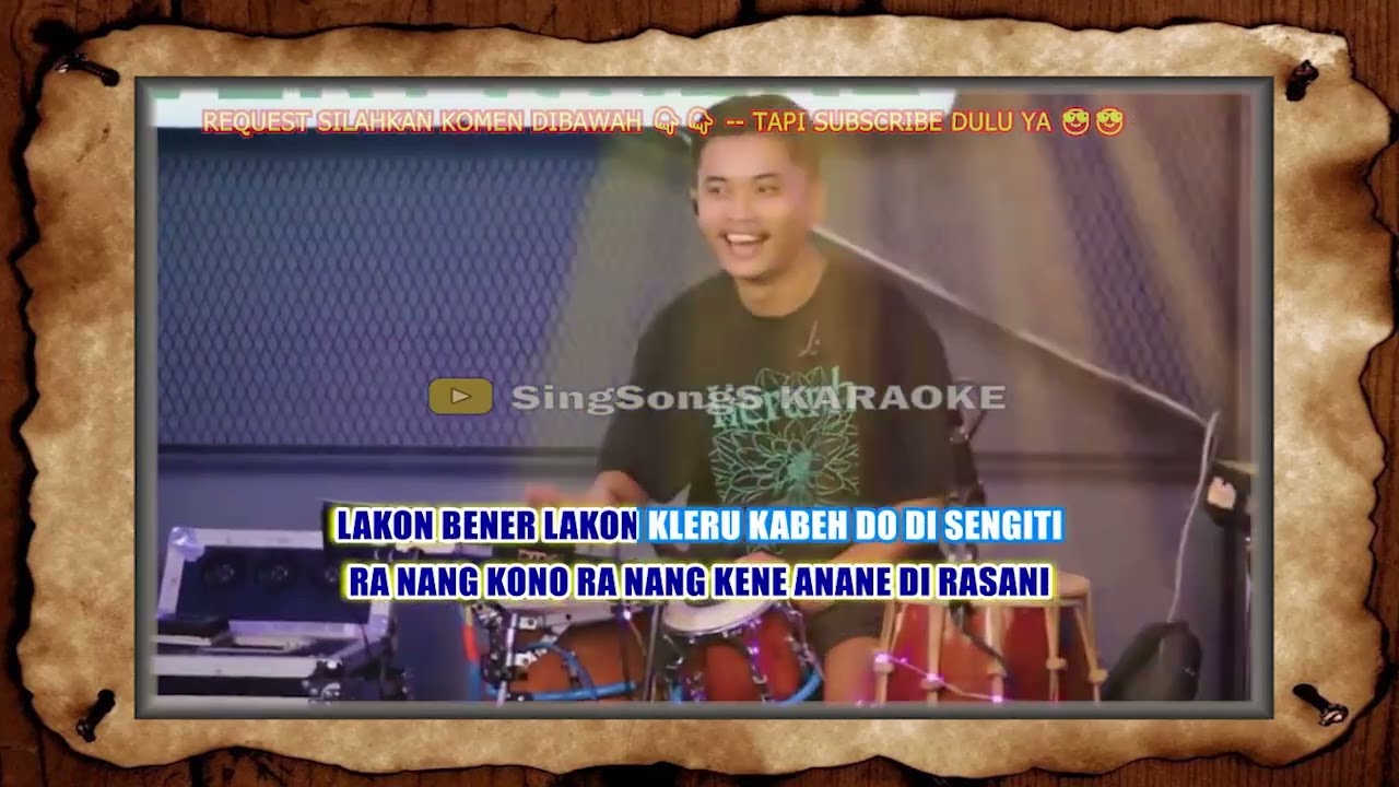 Aftershine - Mangan Ra Njaluk Kowe KARAOKE