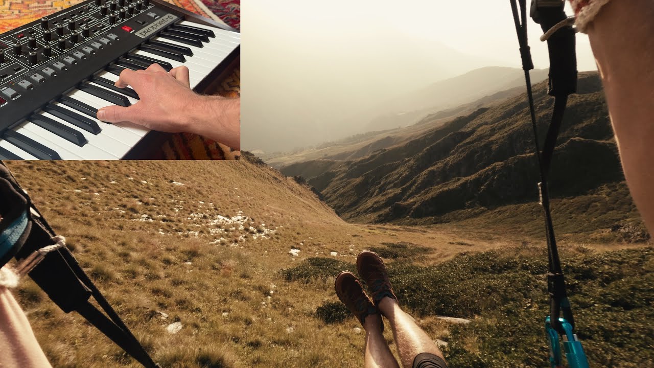 Speedflying wild mountains of Georgia, Eastern Europe, Part 2