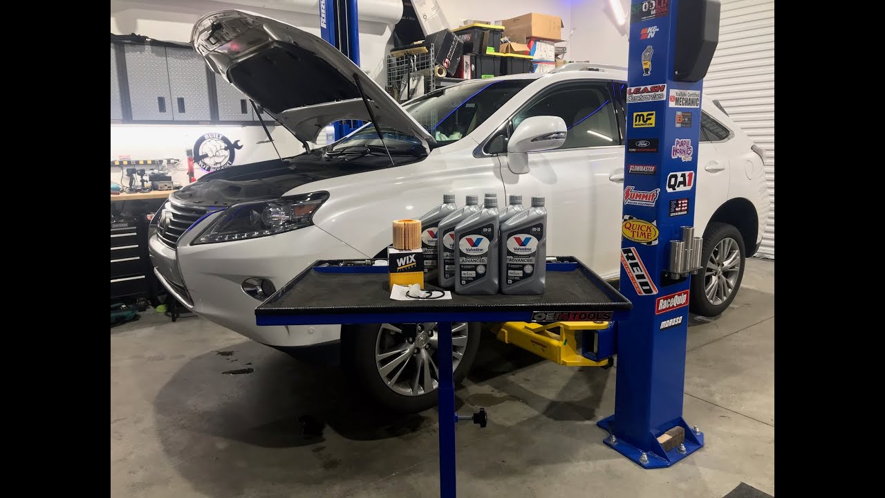 Замена масла и обслуживание Lexus RX350 2013 года — Как включить и сбросить индикатор техническог...