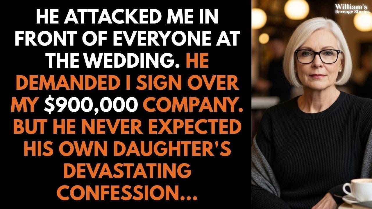 My Son Attacked Me at My Granddaughter's Wedding Over My $900K Company…