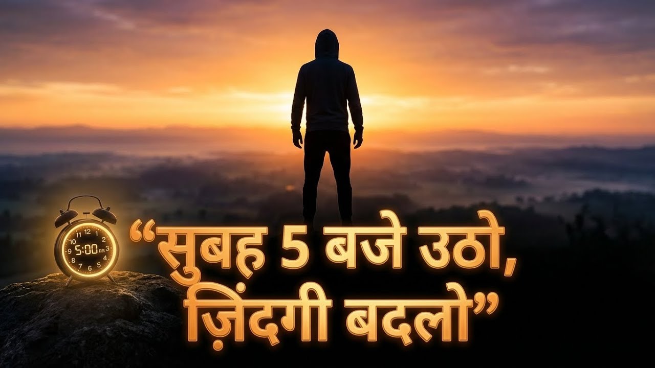 The 5 AM Club Summary in Hindi | सुबह 5 बजे उठने की ताकत | Robin Sharma Book Summary