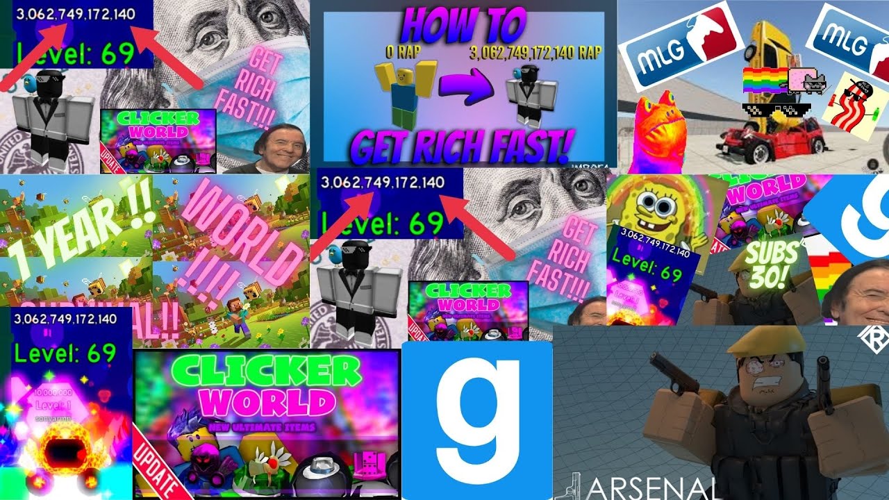 THX FOR 40 SUBS!! [🎃CODE] Clicker World 💥 Halloween Update !! (: