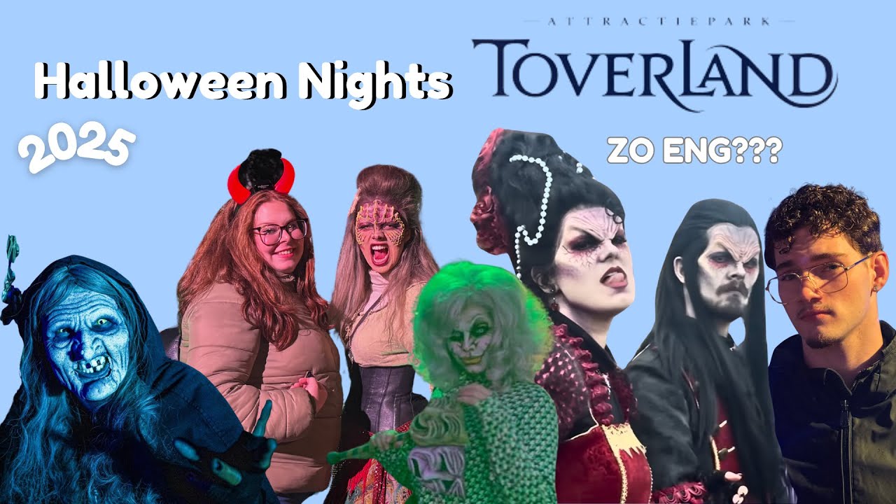 DIT WAS ENGER DAN VERWACHT 😱 Toverland Halloween & Scarezones review 😆