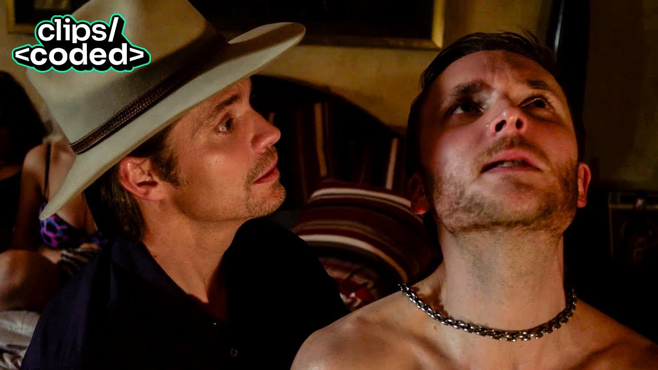 justified (2013) - raylan has zero chill when it comes to his stolen cash