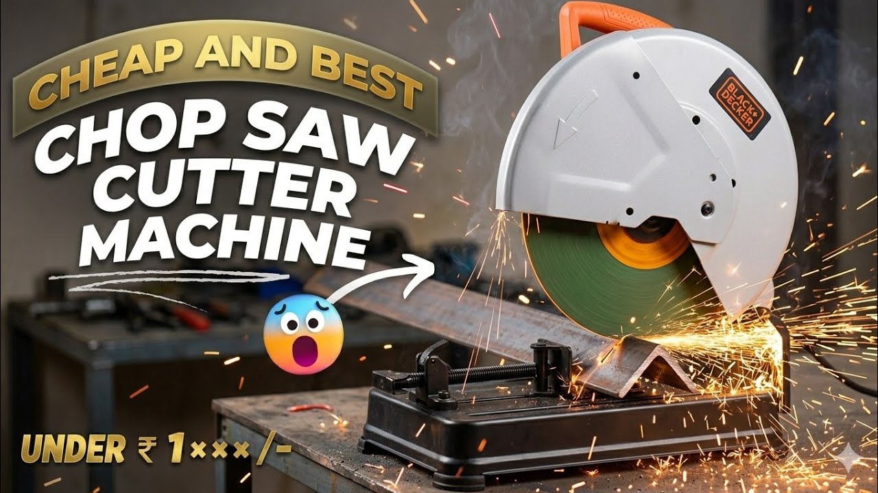 Cheapest Chopsaw machine | Black & Decker Chopsaw machine Review 🔥