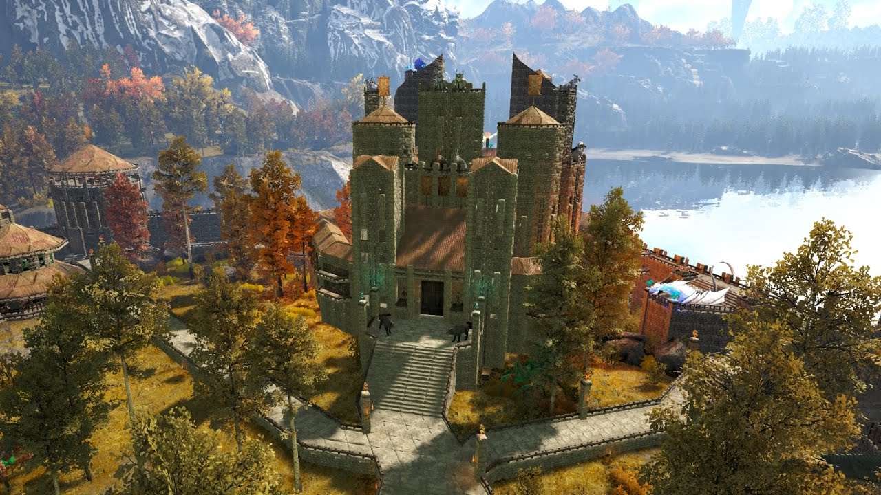 Ark - Medieval Castle (Xbox- Fjordur -Ark Survival Evolved)