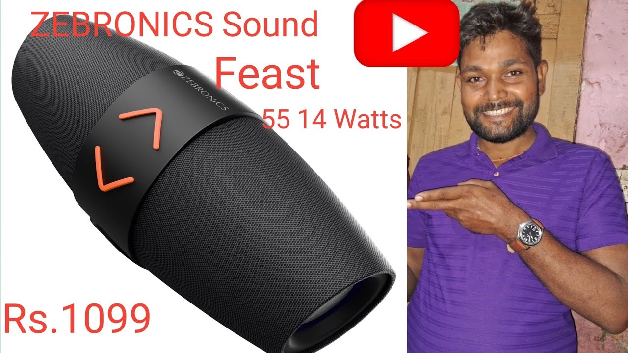 ZEBRONICS Sound Feast 55 14 Watts RGB Speaker Review Rs.1099🤫