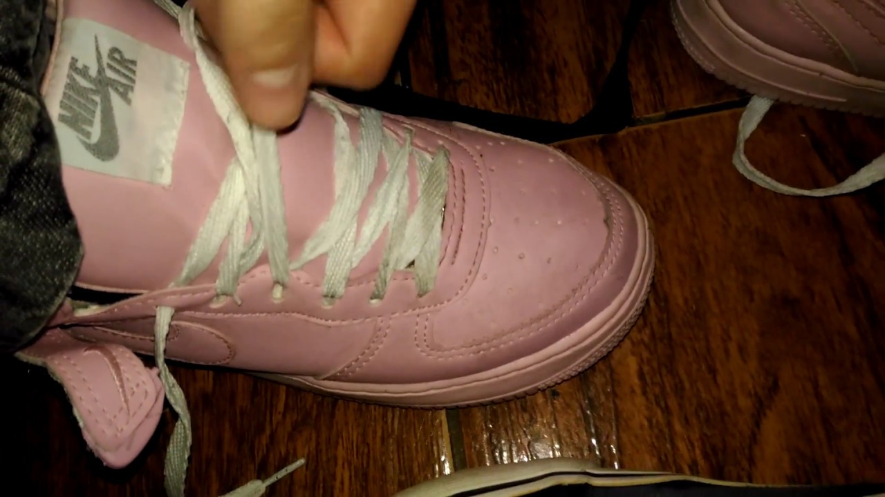 Trashing some random girl sneakers at a party