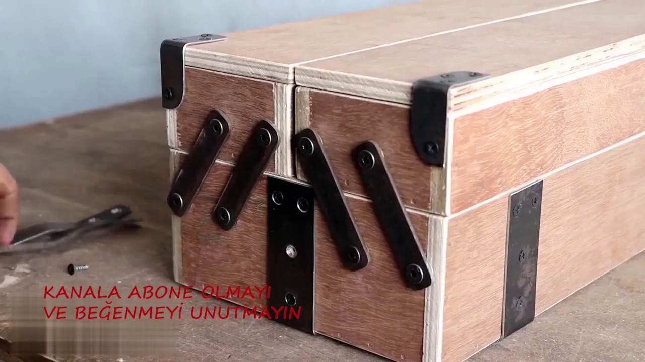 AT&Ouml;LYEDE YAPILAN EFSANE ALET &Ccedil;ANTASI YAPIMI(LEGENDARY TOOL BAG MADE IN WORKSHOP)